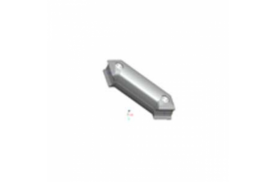 Connecteur 45° pour barre aluminium diamètre 28 mm