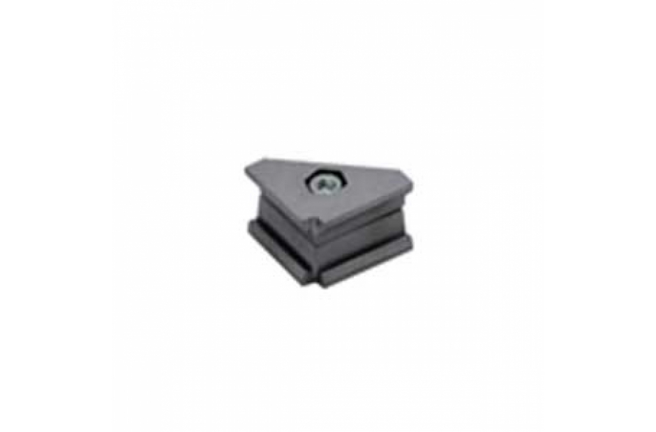 Connecteur angle 90° pour barre aluminium diamètre 28 mm