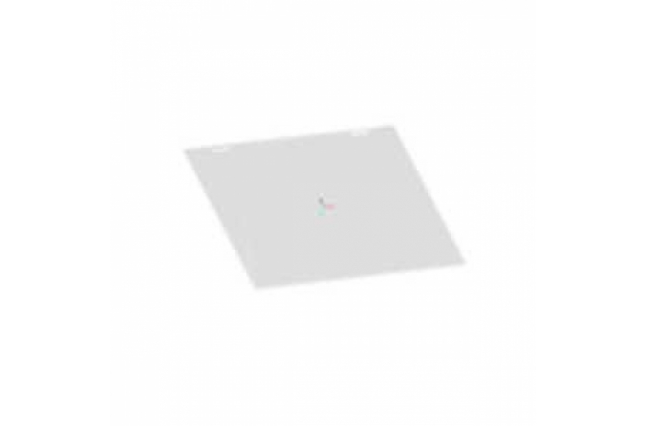 Support protection pour feuille A4 pour barre aluminium diamètre 28 mm